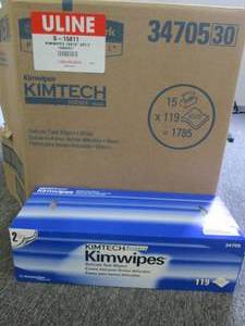 lot 341 image: case of kimtech delicate task wipes...
