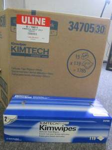 lot 345 image: case of kimtech delicate task wipes...