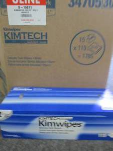 lot 347 image: case of kimtech delicate task wipes...