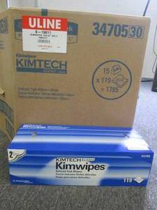 lot 348 image: case of kimtech delicate task wipes...