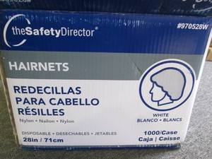 lot 363 image: case of hair nets 100 in case 28 in...