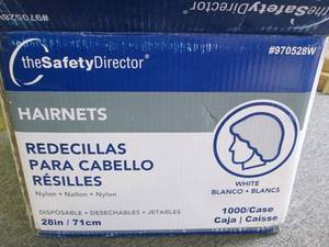 lot 364 image: case of hair nets 100 in case 28 in...