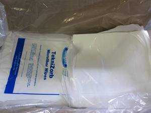 lot 366 image: case of teknipure microfiber wipes ...