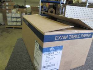 lot 379 image: case of exam room barriers 18 inch x...