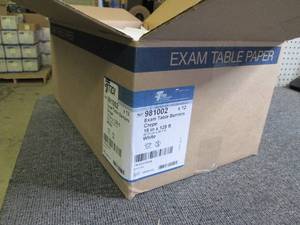 lot 380 image: case of exam room barriers 18 inch x...