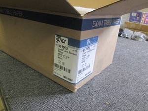 lot 382 image: case of exam room barriers 18 inch x...