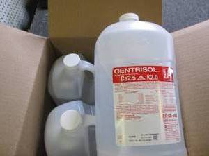 lot 389 image: case of 41 gallon jugs of centriso...