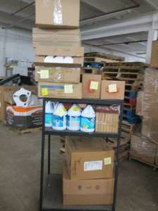 lot 397 image: cart of misc items cart NOT include...