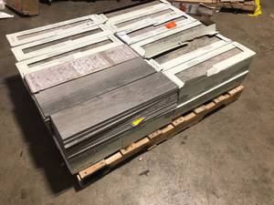 lot 15 image: Pallet of Marazzi Montagna Rustic Bay 6 in. x 24 in. Glazed Porcelain Floor and Wall Tile (14.53 sq. ft.  case) (23 Boxes) Customer Returns See Pictures