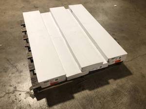 lot 28 image: Pallet of Lifeproof Woodacres Oak 6 MIL x 8.7 in. W x 48 in. L Click Lock Waterproof Luxury Vinyl Plank Flooring (20.1 sqftcase) (7 Boxes)  Customer Returns See Pictures