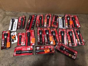 lot 33 image: Lot of Assorted Husky Flashlights   Customer Returns See Pictures