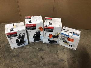 lot 47 image: Lot of Utility Pumps  Customer Returns See Pictures