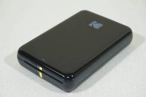 lot 19 image: KODAK Step Wireless Mobile Photo Mini Color Printer Black