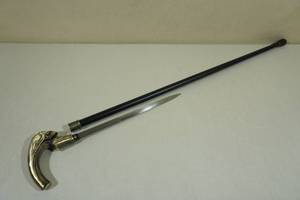 lot 33 image: Alien Head Sword Cane