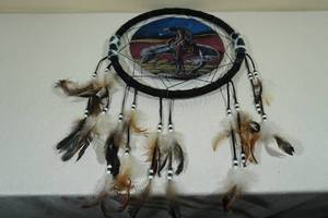 lot 111 image: End of Trail Dream Catcher
