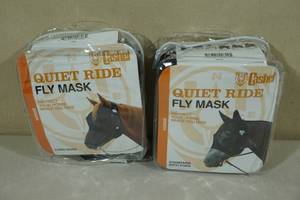 lot 129 image: 2 Cashel Horse Fly Masks Crusader & Quiet Ride