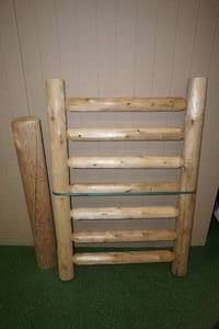 lot 164 image: Wooden Log Railing with Post
