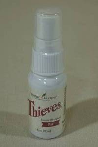 lot 172 image: Young Living Thieves Essential Oil Infused Spray 29.5ml