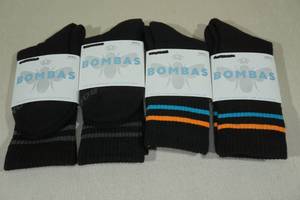 lot 195 image: 4 Pairs Bombas Socks -Small