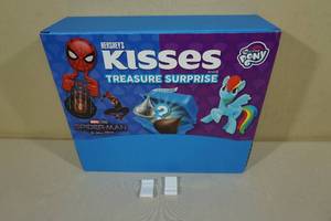 lot 201 image: Hershey Kisses Treasure Surprise Candy with Toys