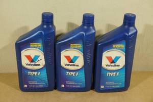 lot 218 image: 3 Bottles Valvoline Type F Automatic Transmission Fluid