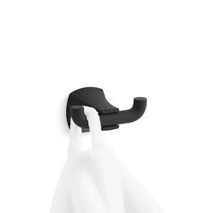 KOHLER Rubicon Single Robe Hook in Matte Black