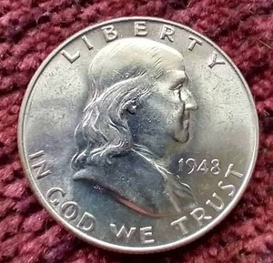 1948 Franklin Half Dollar
