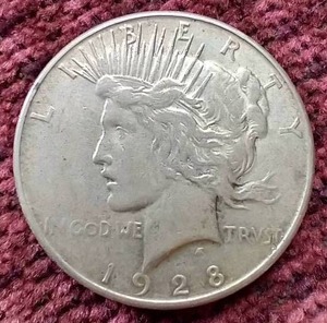 1928-S Peace Dollar