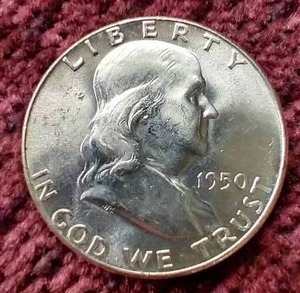 1950 Franklin Half Dollar