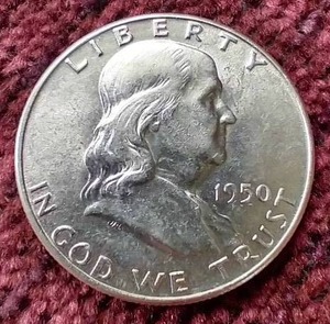 1950 Franklin Half Dollar