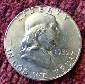 1953 Franklin Half Dollar