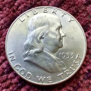 1953-D Franklin Half Dollar