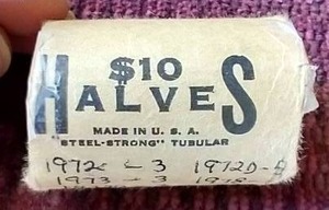 $10 1970s Kennedy Half Dollar Roll