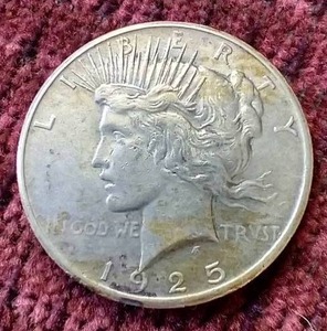 1925 Peace Dollar