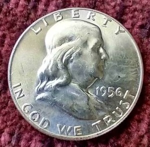 1956 Franklin Half Dollar