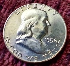 1956 Franklin Half Dollar