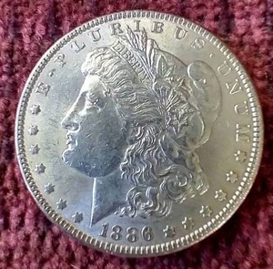 1886 Morgan Dollar