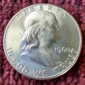 1960-D Franklin Half Dollar