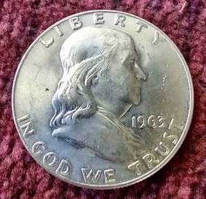 1963-D Franklin Half Dollar