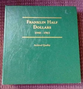 1948-1963 Franklin Half Dollar Album (Empty)