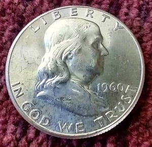1960 Franklin Half Dollar