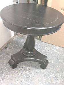 lot 1170 image: 26 Wood Pedestal Table