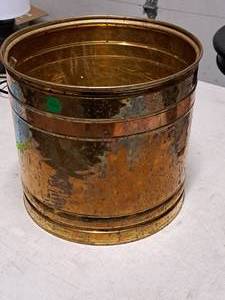 lot 1187 image: 10-12 Copper Pail