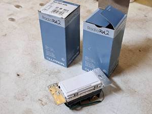 lot 337 image: Lot of (2) Lutron RadioRA 2 Switches RD-RD-SW