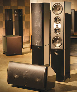 lot 256 image: Atlantic Technology 5.1 THX Certified Stereo Speaker Surround Sound System