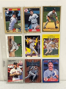 lot 14 image: Wade Boggs Baseball Trading Cards