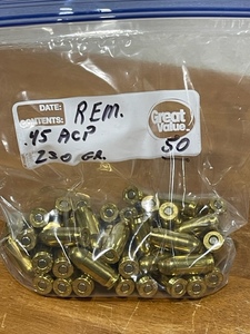 lot 58 image: 50 Rounds Remington .45 ACP