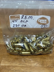 lot 79 image: 50 Rounds Remington .45 ACP