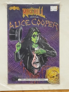 lot 1 image: Rock N Roll Comics Alice Cooper