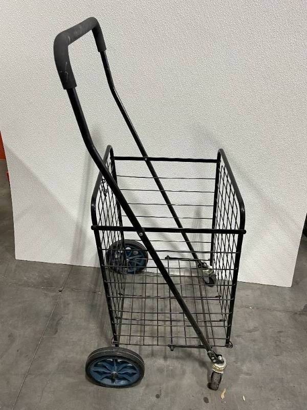 lot 49 image: Folding Shopping Cart